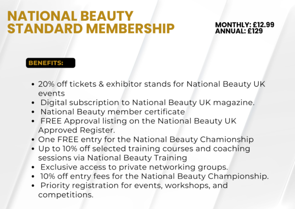 National Beauty Standard Membership - ANNUAL