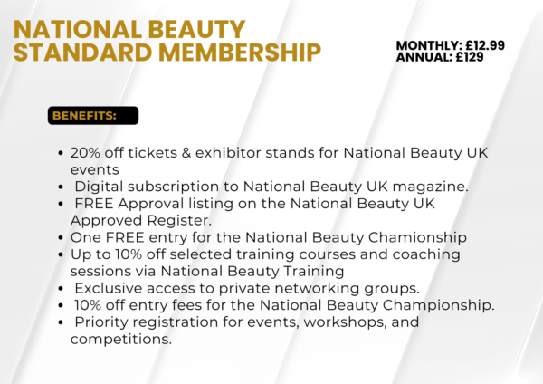 National Beauty Standard Membership - ANNUAL